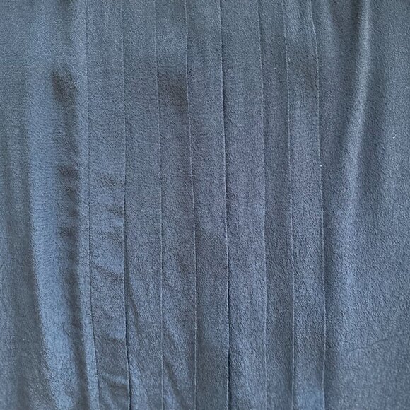 Burberry Brit Crew Neck Three-Quarter Sleeve Blouse, Black, Size S - Picture 3 of 9